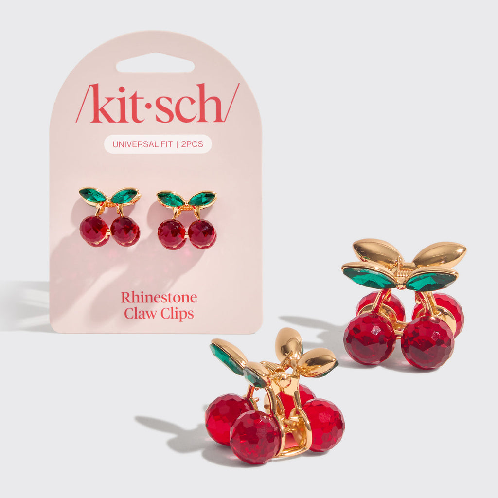 Cherry strasszos teknőscsat szett 2 db - mini