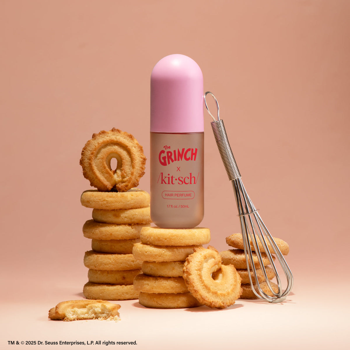 The Grinch x Kitsch Whoville Cookies haj- és testpermet