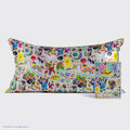 Lisa Frank x Kitsch szaténpárnahuzat a Lisa Frank fantasztikus világa mintában, 4 darabos – King
