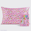 Lisa Frank x Kitsch szatén párnahuzat Angel Kitty™ mintával, 2 darabos