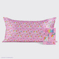 Lisa Frank x Kitsch Szatén Párnahuzat Angel Kitty™ Mintában - King