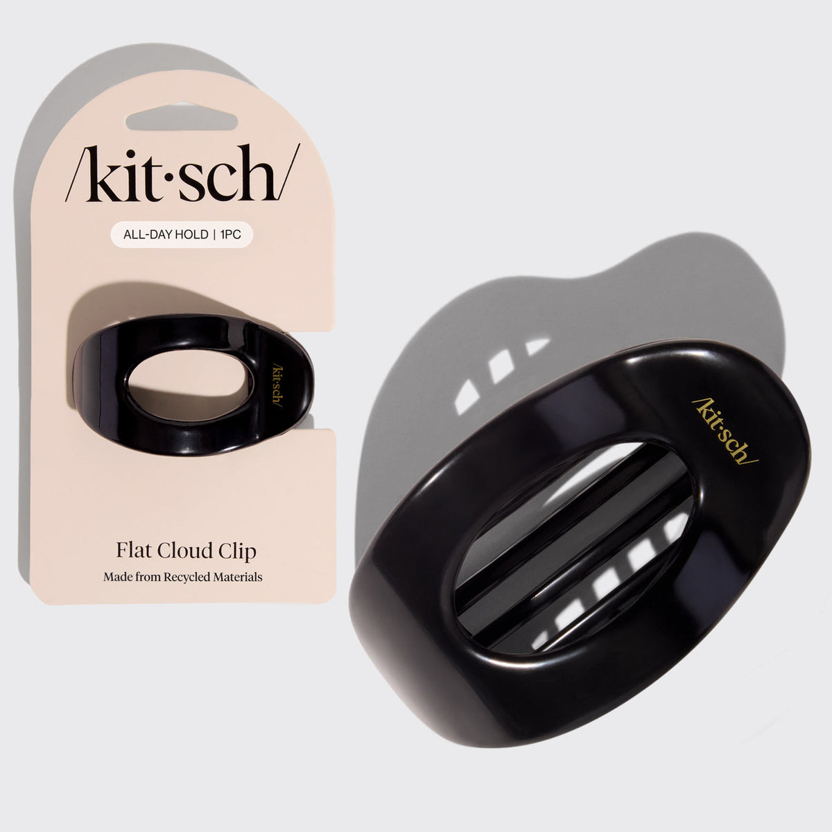 Fekete lapos Cloud hajcsipesz – Kicsi