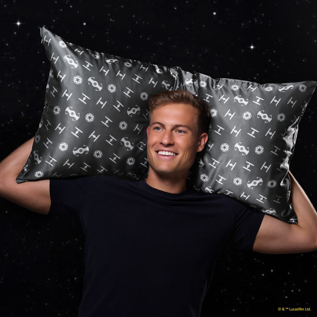 Star Wars™ & Kitsch szaténpárnahuzat Galaktikus Birodalom mintában, 4 darabos – King