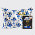 Star Wars™ & Kitsch szatén párnahuzat, R2-D2 & C-3PO, 4 db-os csomag