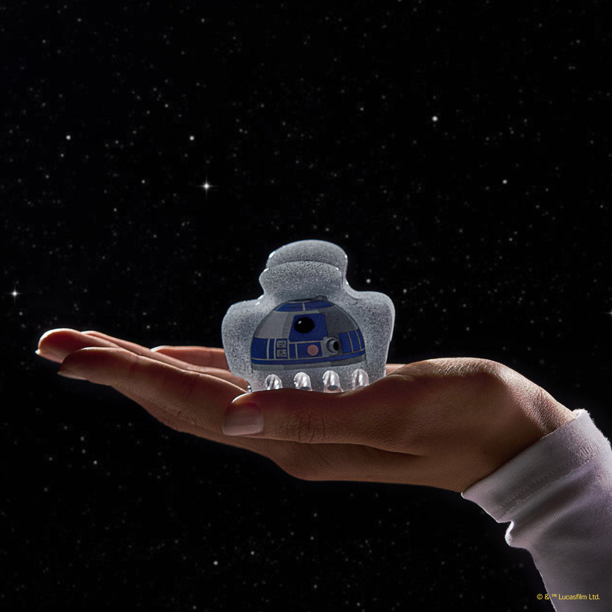 Star Wars™ & Kitsch Csillámos Felhő Csat R2-D2 Mintában