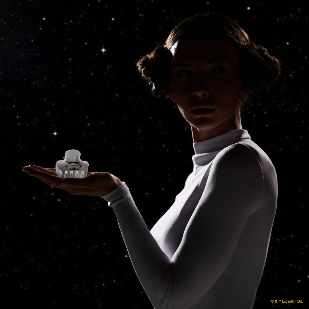Star Wars™ & Kitsch Csillámos Felhő Csat Stormtrooper Mintában