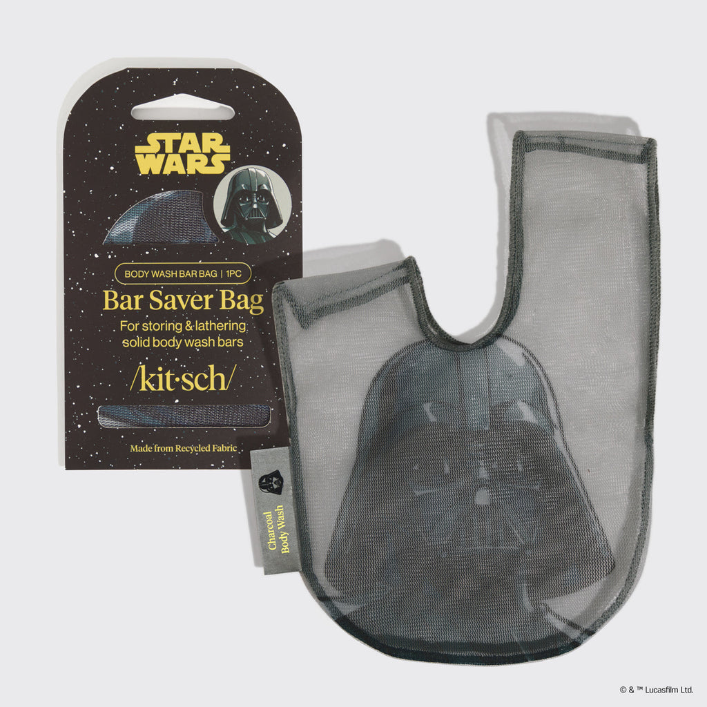 Star Wars™ & Kitsch szappan-szárító tasak testszappanhoz – Darth Vader
