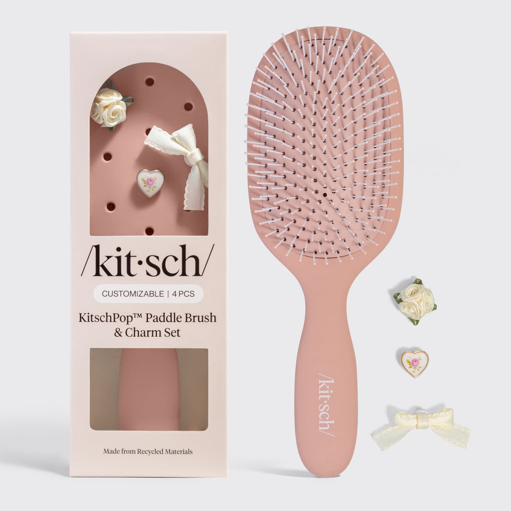 KitschPop™️ lapos hajkefe – terrakotta