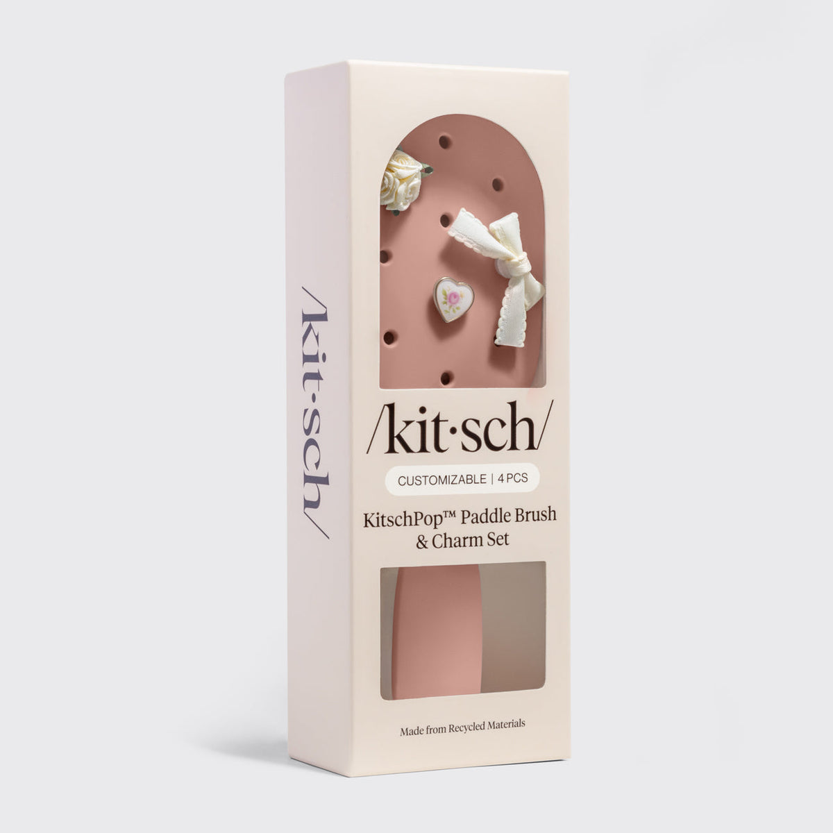 KitschPop™️ lapos hajkefe – terrakotta