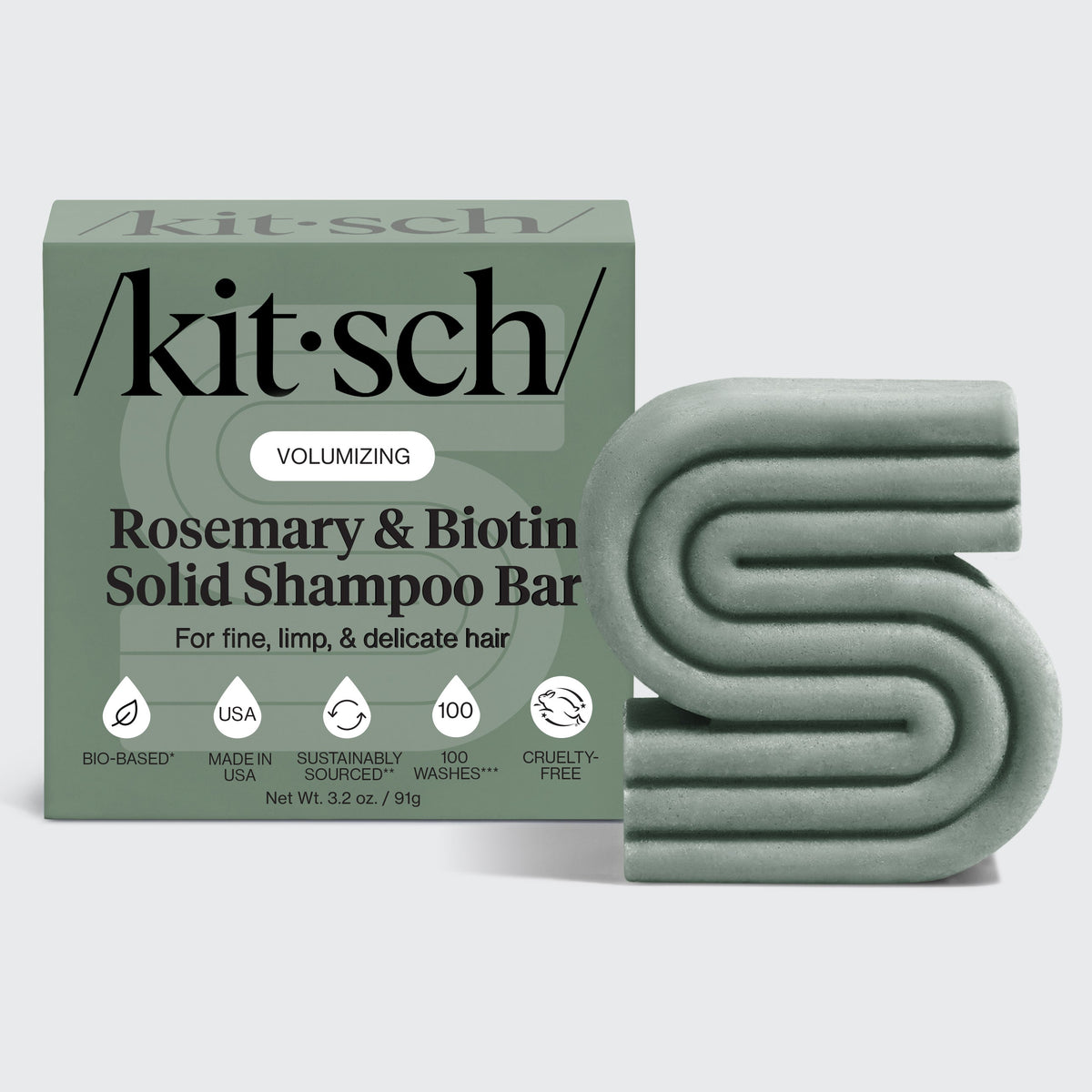 Rozmaring & Biotin Dúsító Szilárd Sampon