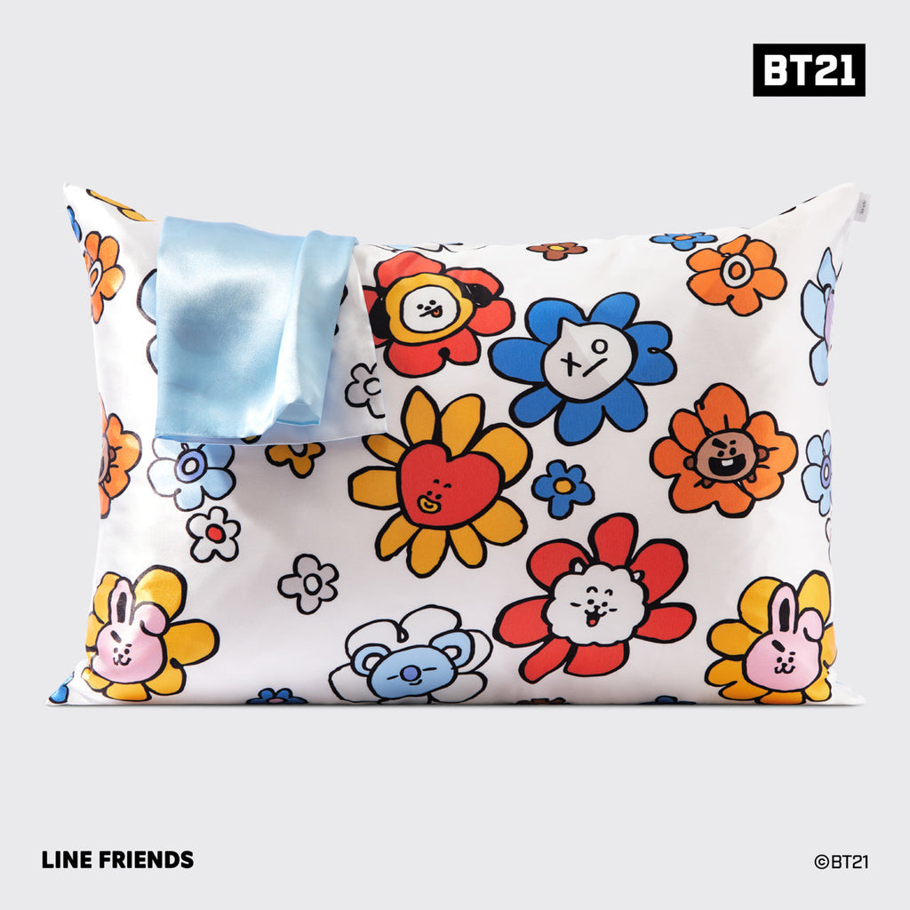 Kitsch x BT21 szatén párnahuzat – KOYA