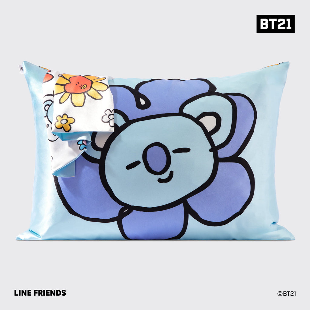 Kitsch x BT21 szatén párnahuzat – KOYA