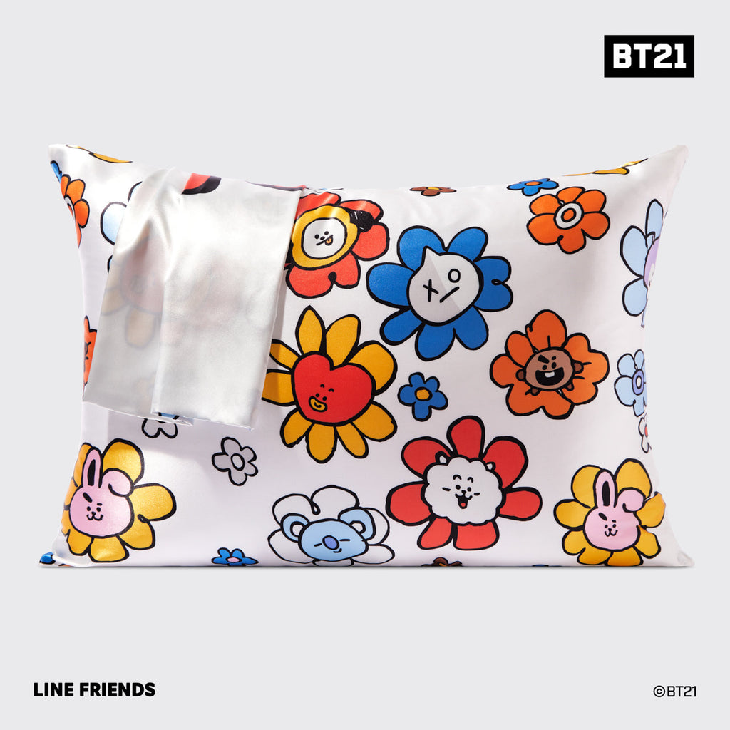 Kitsch x BT21 szatén párnahuzat – RJ