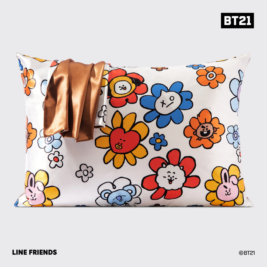 Kitsch x BT21 szatén párnahuzat – SHOOKY