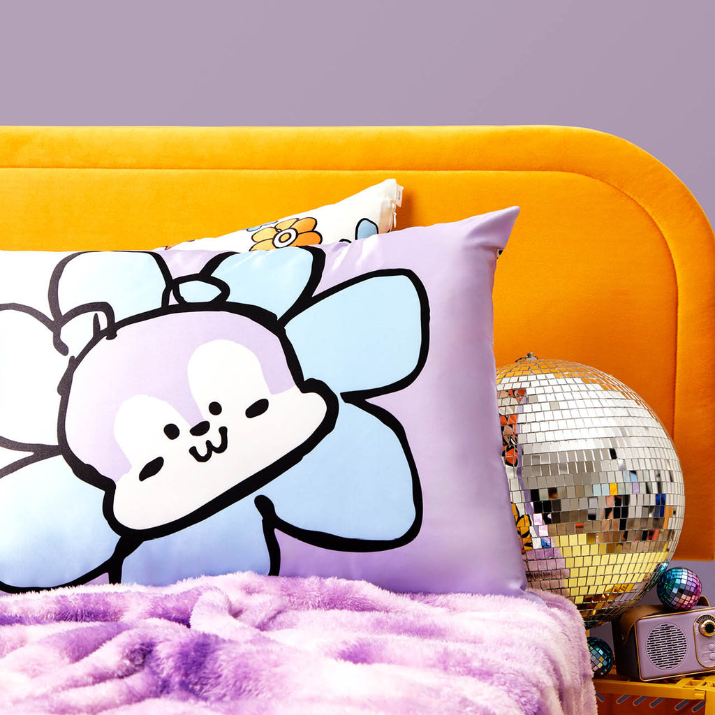 Kitsch x BT21 szatén párnahuzat – MANG – King