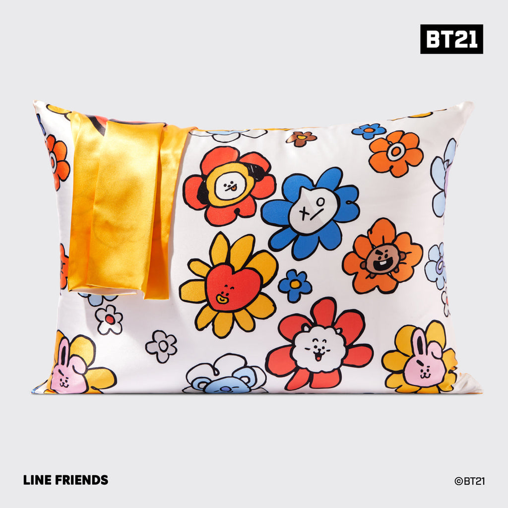 Kitsch x BT21 szatén párnahuzat – CHIMMY