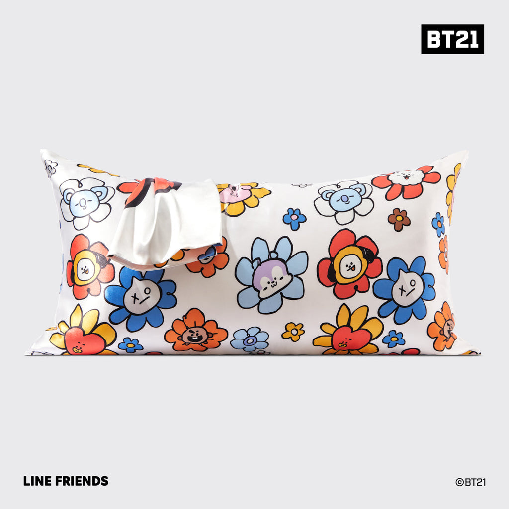 Kitsch x BT21 szatén párnahuzat – RJ – King