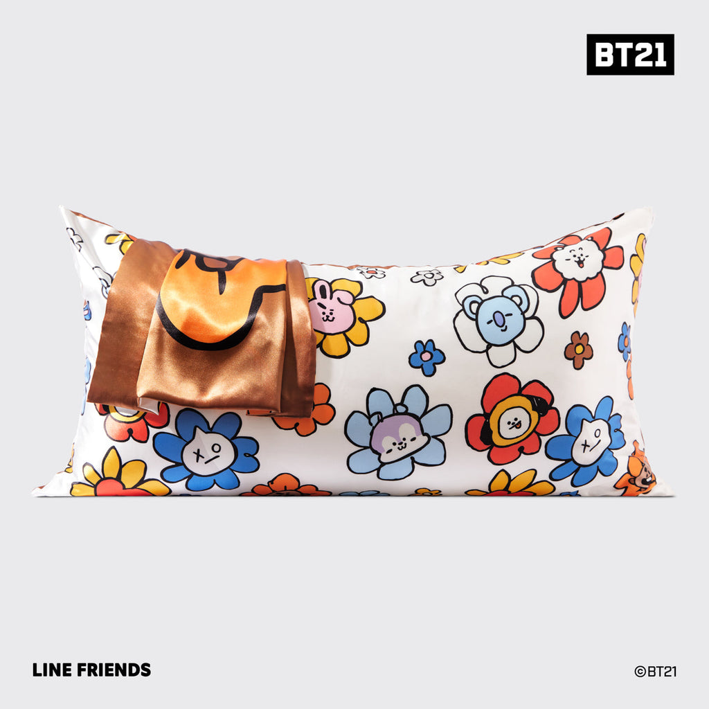 Kitsch x BT21 szatén párnahuzat – SHOOKY – King