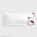 Kitsch x Hello Kitty szatén párnahuzat – elefántcsont Kitty masni – King