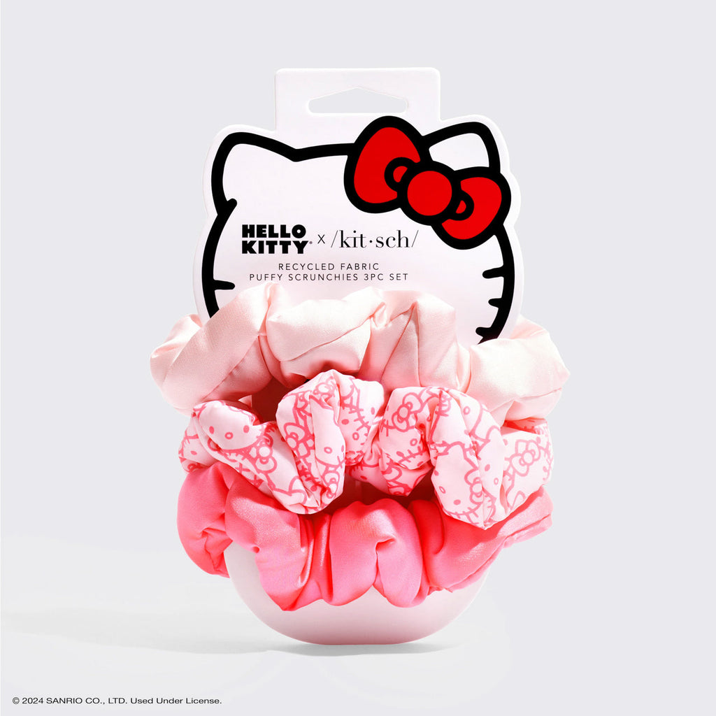 Kitsch x Hello Kitty puffos hajgumi szett 3 db