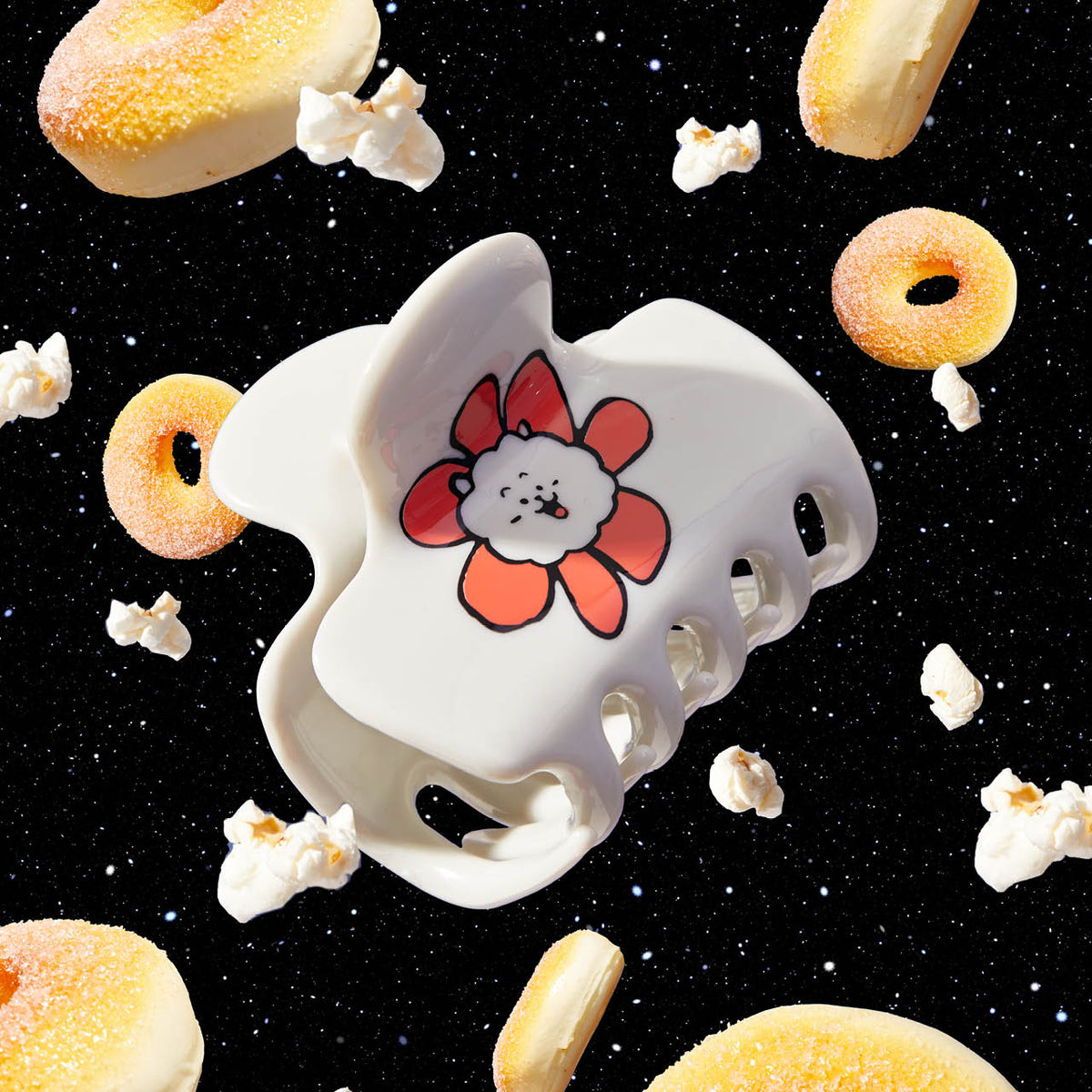 Kitsch x BT21 felhő csáklis hajcsat – RJ
