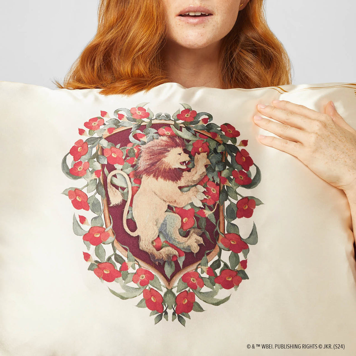 Kitsch x Harry Potter szatén párnahuzat, Griffendél, 2 db-os csomag – King