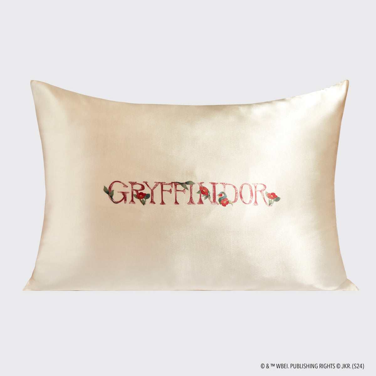 Kitsch x Harry Potter szaténpárnahuzat – Gryffindor