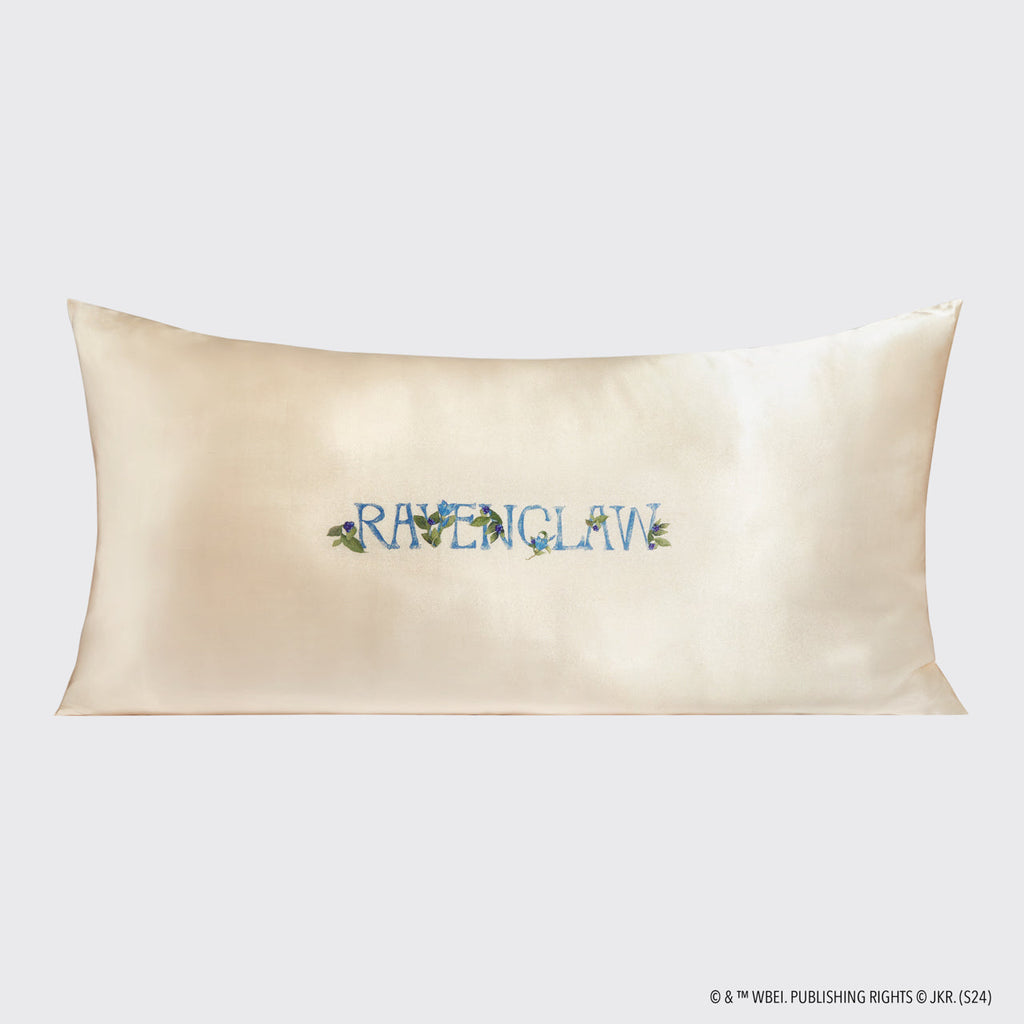 Kitsch x Harry Potter szaténpárnahuzat Hollóhát mintában, 2 darabos – King