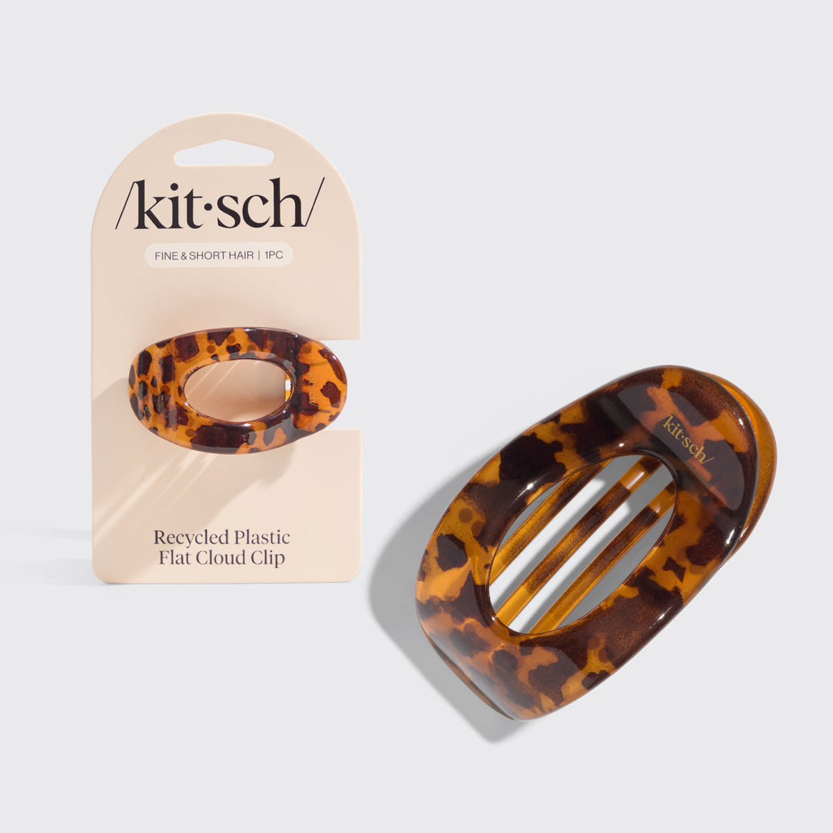 Teknőcmintás lapos felhő csipesz – kicsi
