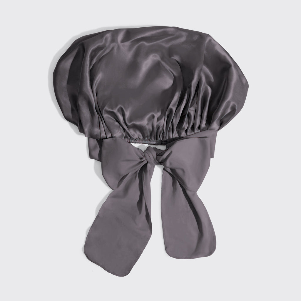 Charcoal oversize szatén hálósapka