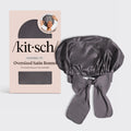 Charcoal oversize szatén hálósapka