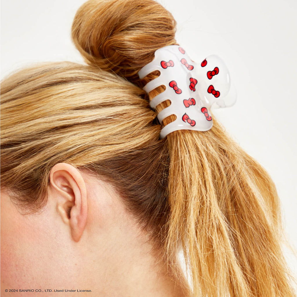 Hello Kitty x Kitsch újrahasznosított műanyag cápacsat - Kitty masnik