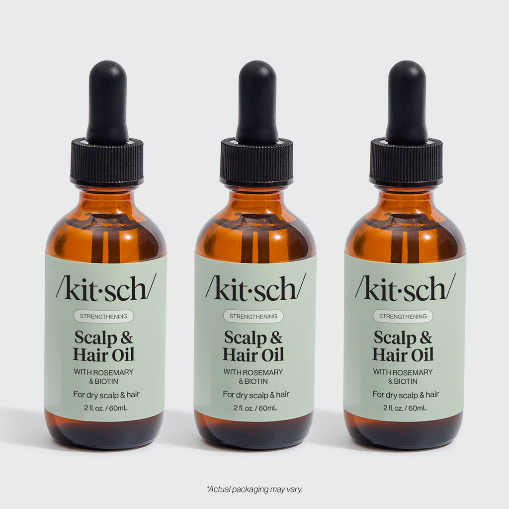 Erősítő rozmaring & biotin fejbőr- és hajolaj – 3 darabos csomag